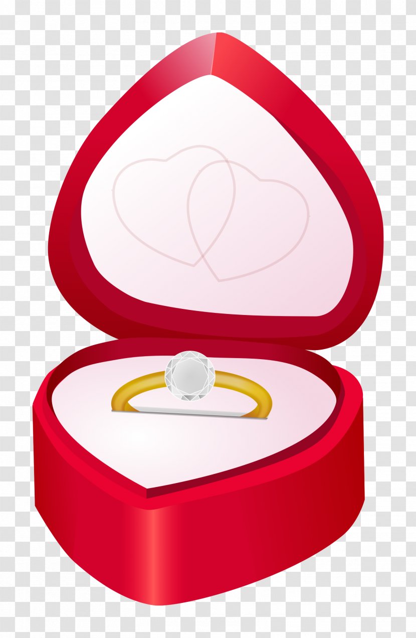 Wedding Engagement - Red - Ring Transparent PNG