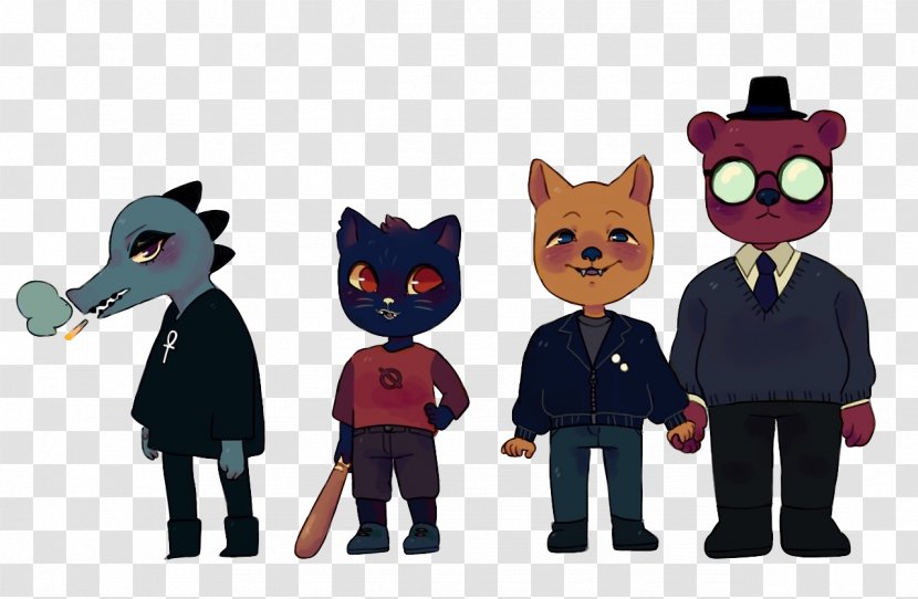 Night In The Woods Felidae Character DeviantArt - Drawing - Art Transparent PNG