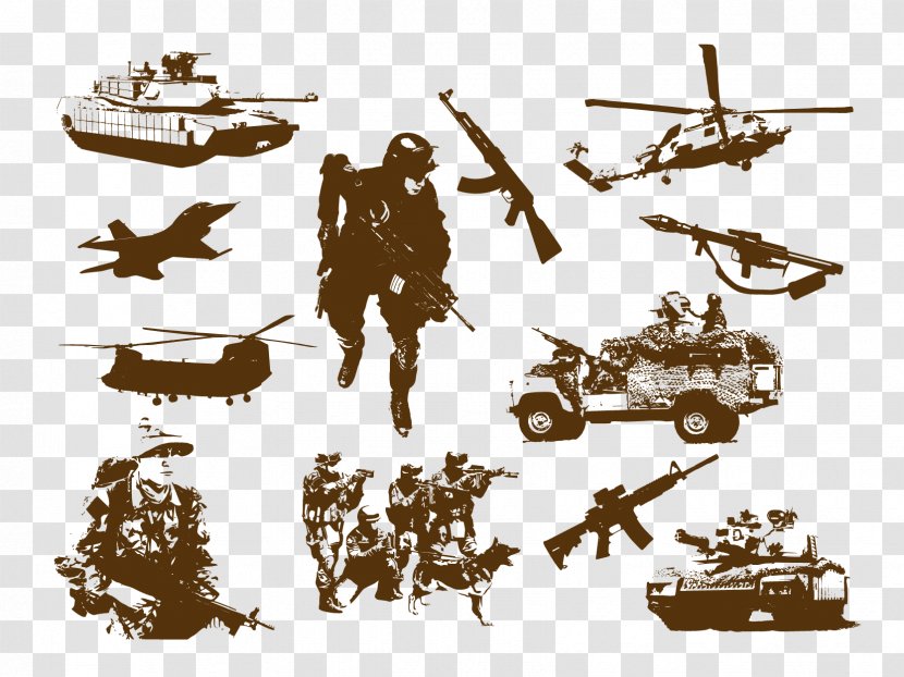 Airplane Army Military Soldier - Battle Transparent PNG