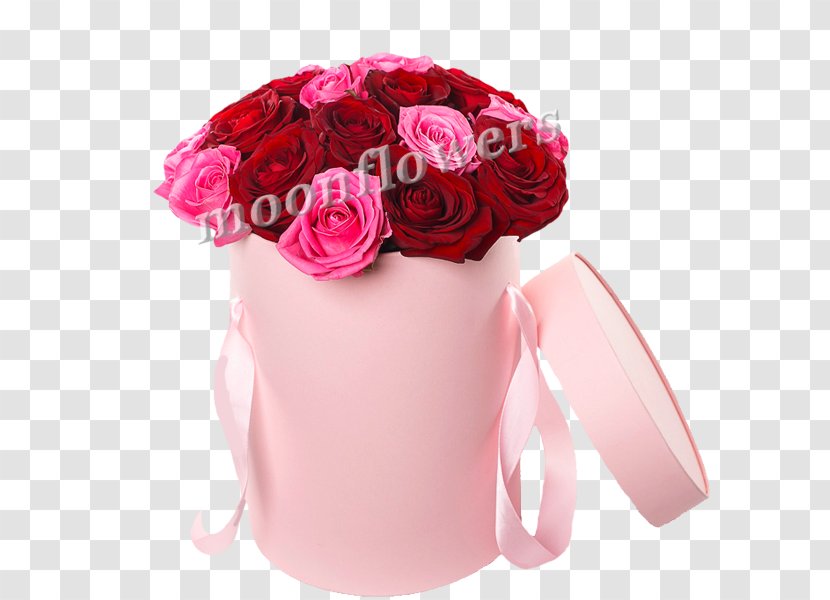 Flower Bouquet Box Garden Roses Floristry - Basket Transparent PNG