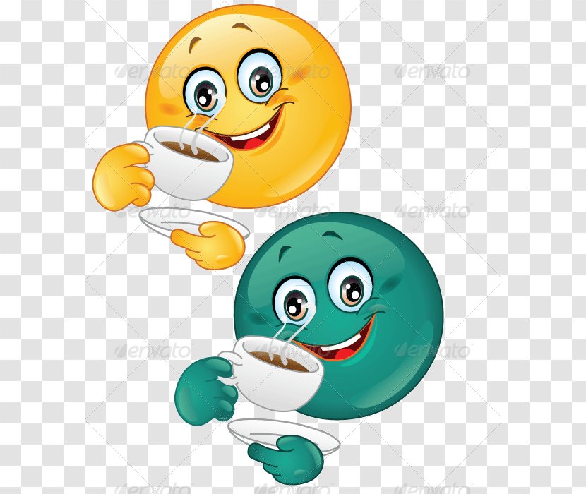 Smiley Coffee Cup Emoticon - Mug - Menu Transparent PNG