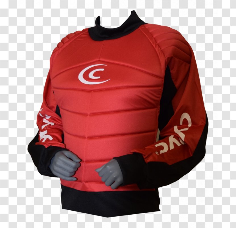 Protective Gear In Sports Shoulder Jacket Sleeve - Red Transparent PNG