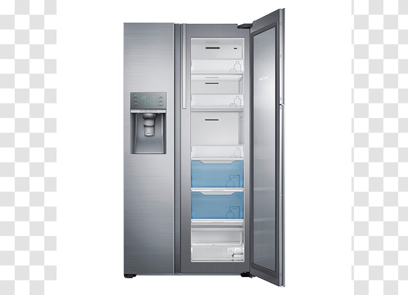 Samsung Food ShowCase RH77H90507H Refrigerator RH29H9000 Whirlpool WRS586FIE - Frigidaire Gallery Fghb2866p Transparent PNG