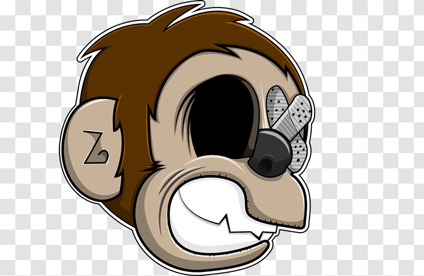 Ape Decal Sticker Logo Symbol - Nose Transparent PNG