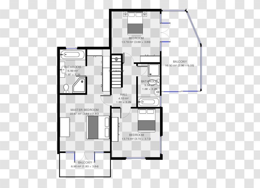 Floor Plan Brand Angle - Area - Design Transparent PNG