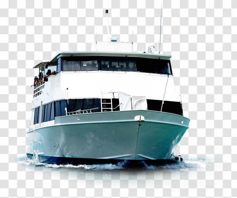 Luxury Yacht Ship - Sea Parade Transparent PNG