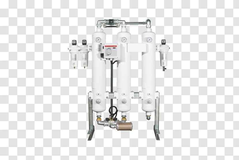 Compressed Air Dryer Adsorptionstrocknung Compressor - Cylinder - Boge Kompressoren Otto Gmbh Co Kg Transparent PNG