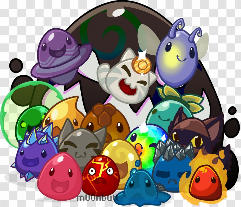 Slime Rancher Slimes 1 Game - Poster Transparent PNG