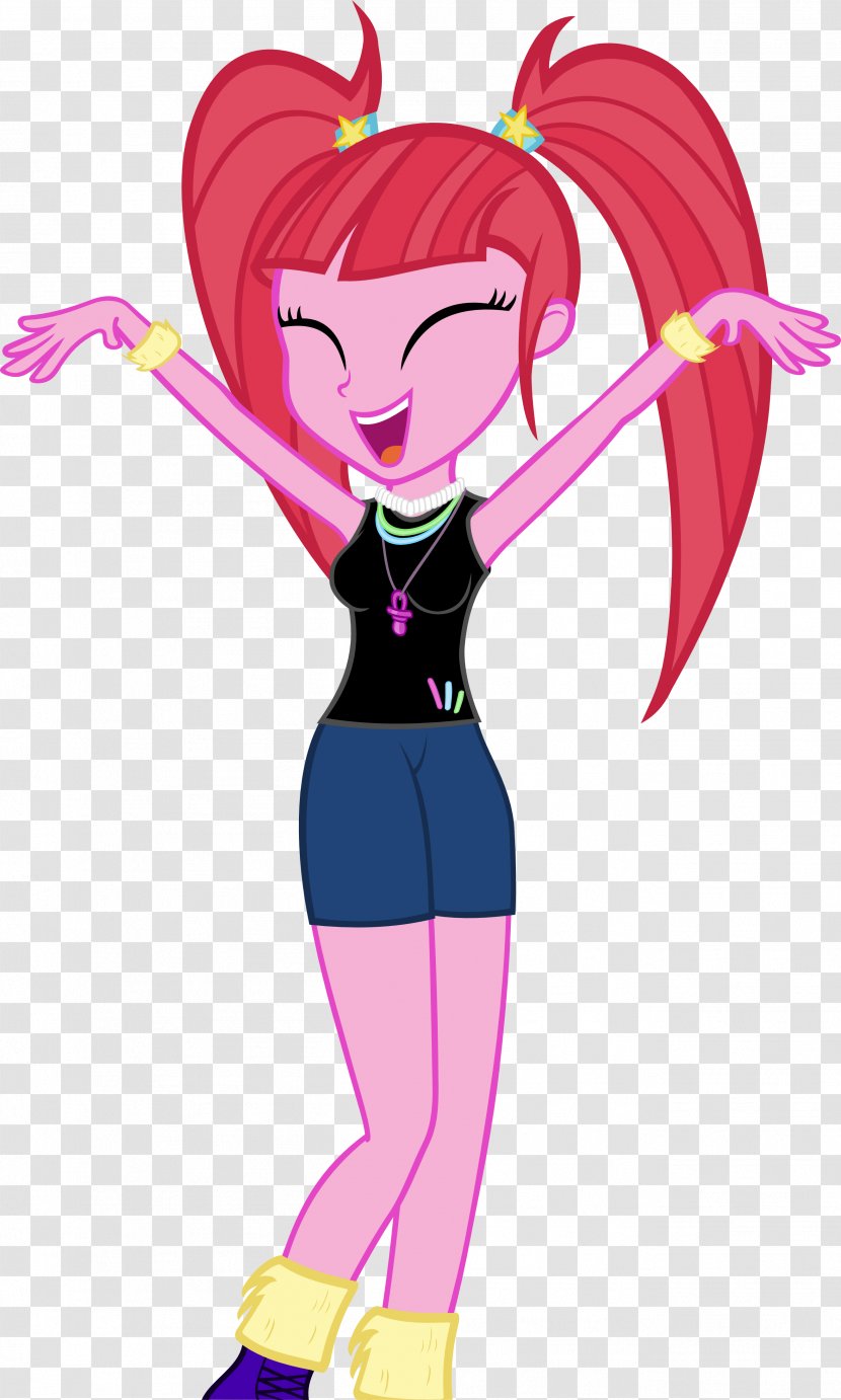 My Little Pony: Equestria Girls - Cartoon - Glowing Vector Transparent PNG