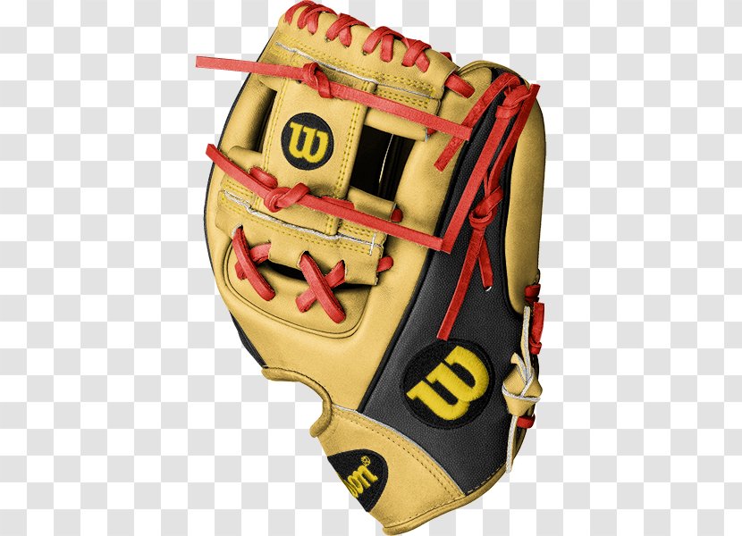 Baseball Glove Wilson Sporting Goods Protective Gear In Sports Texas Rangers - Yellow - ELVIS Transparent PNG
