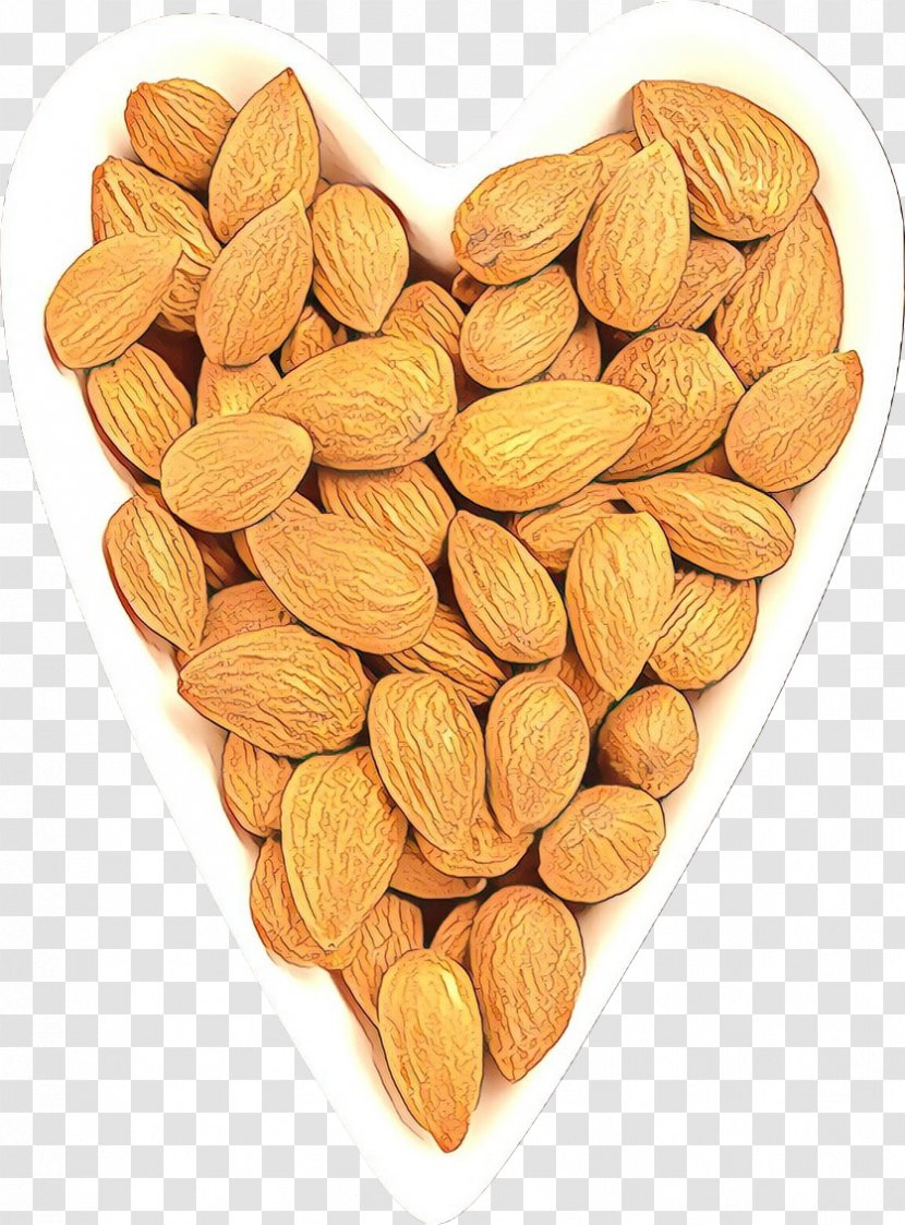 Almond Nut Nuts & Seeds Food Apricot Kernel - Dried Fruit Superfood Transparent PNG