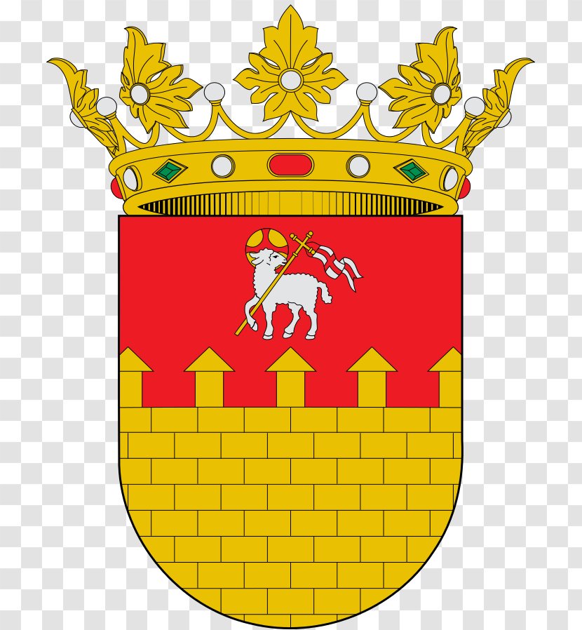 Borriana, Castellón Escutcheon Blazon Coat Of Arms Gules - Yellow Transparent PNG