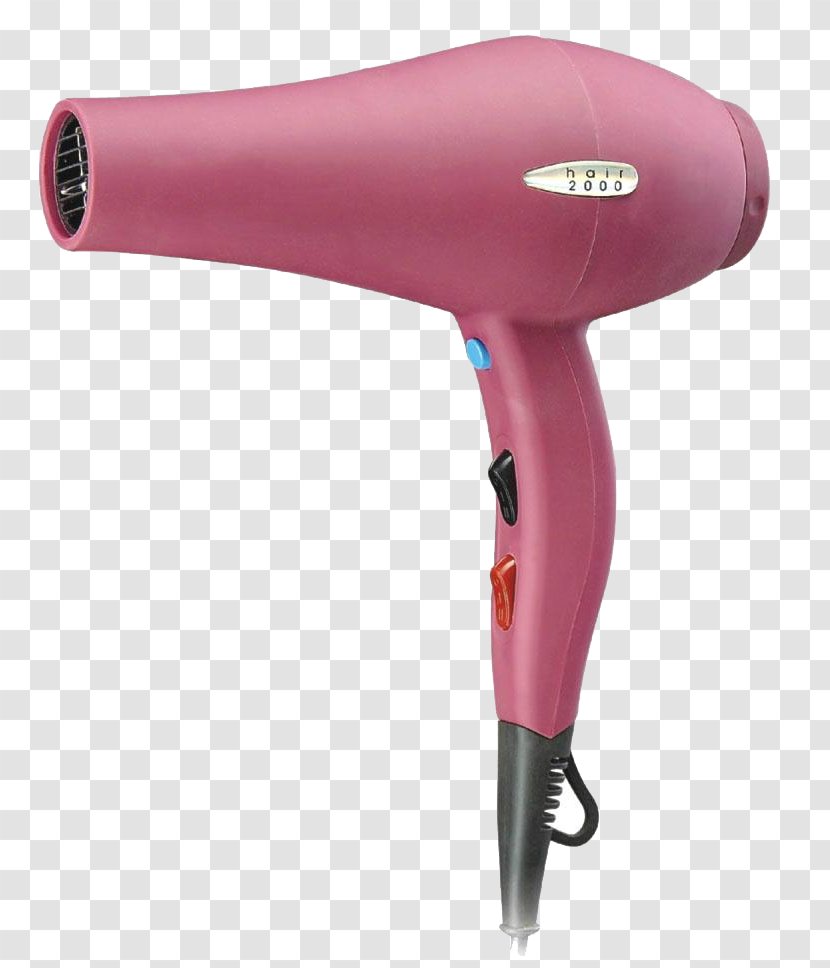 Hair Dryer Care Negative Air Ionization Therapy - Electricity - Foldable Transparent PNG