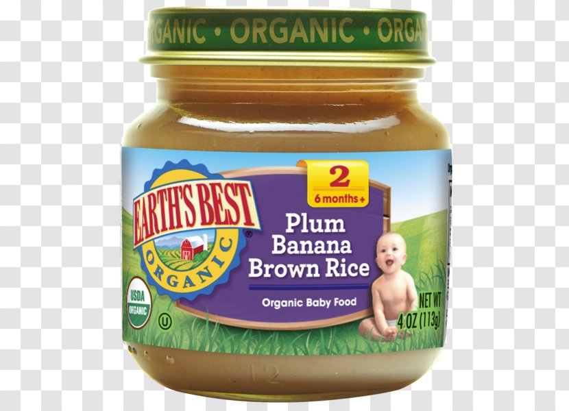 Organic Food Breakfast Cereal Baby Whole Grain - Dish - Banana Transparent PNG