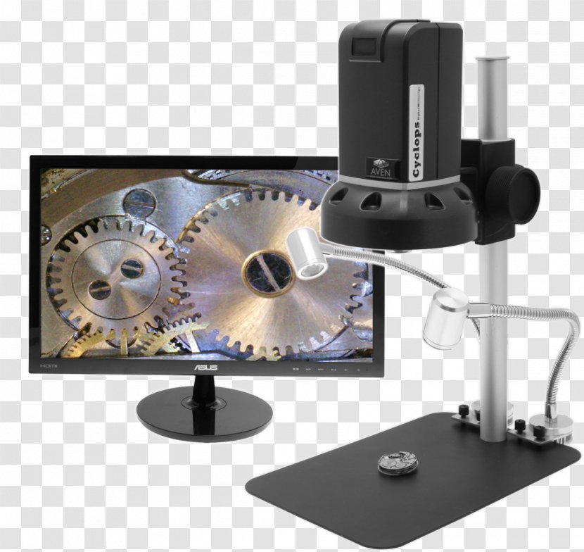 Digital Microscope Magnification Optical HDMI - Highdefinition Video Transparent PNG