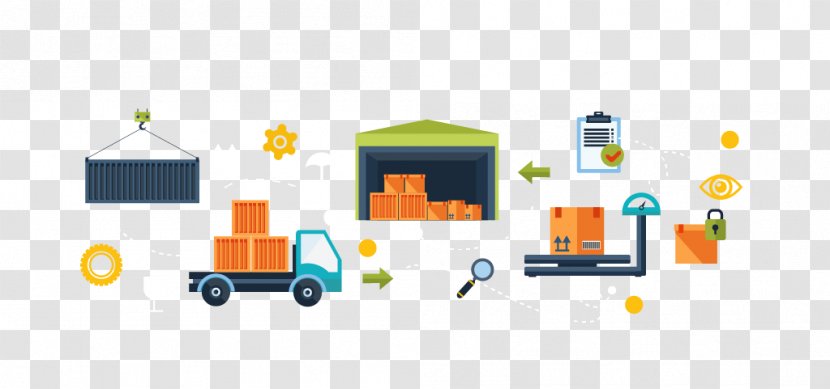 Logistics Warehouse Cargo Train Icon - Vector Forklift Truck Transparent PNG
