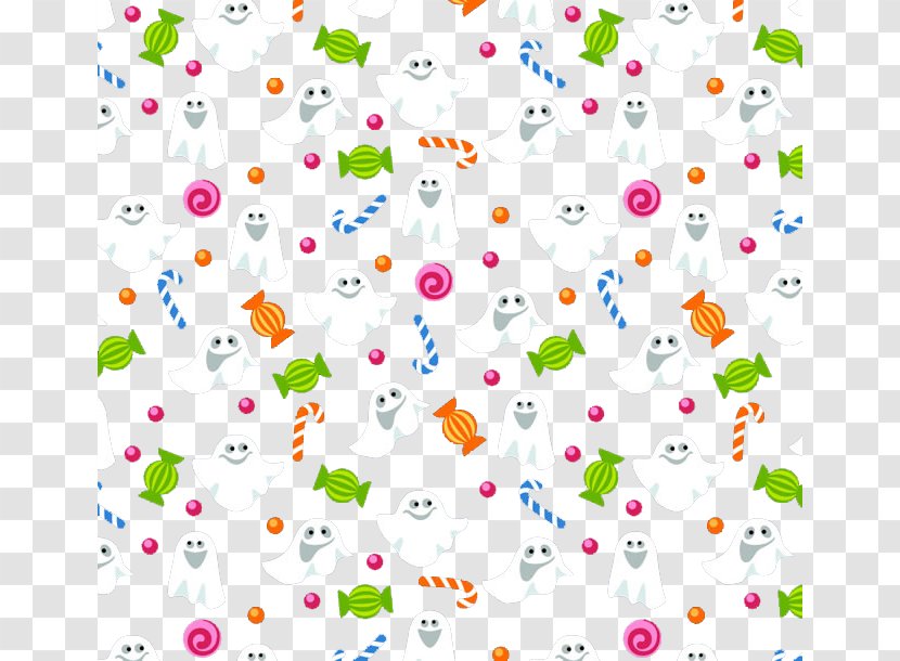 Candy Download Computer File - Area - Ghosts And Background Vector Material Transparent PNG