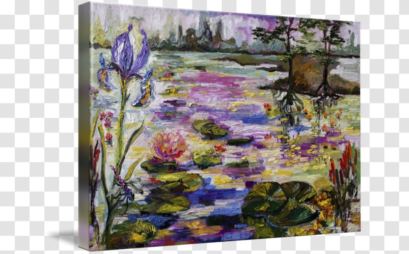 Watercolor Painting Modern Art Acrylic Paint Meadow Transparent PNG