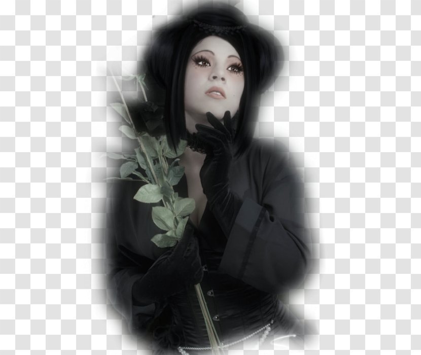 Meral Konrat Woman Female Gothic Art - Silhouette - P Transparent PNG