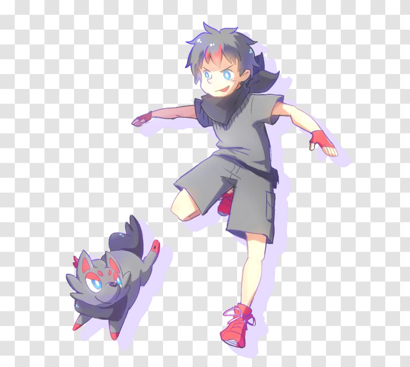 Zorua And Zoroark Moe Anthropomorphism Pokémon Shaymin - Heart - Pokemon Transparent PNG