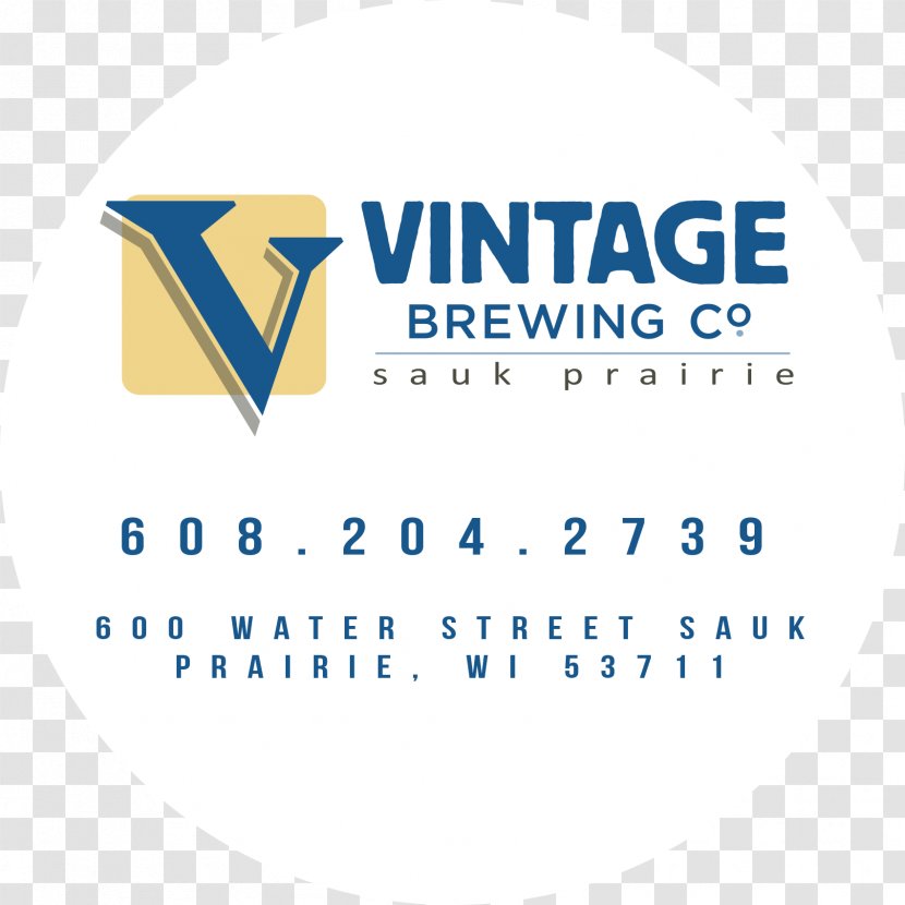 Vintage Brewing Co. Sauk Prairie Beer Brewery Ale Transparent PNG