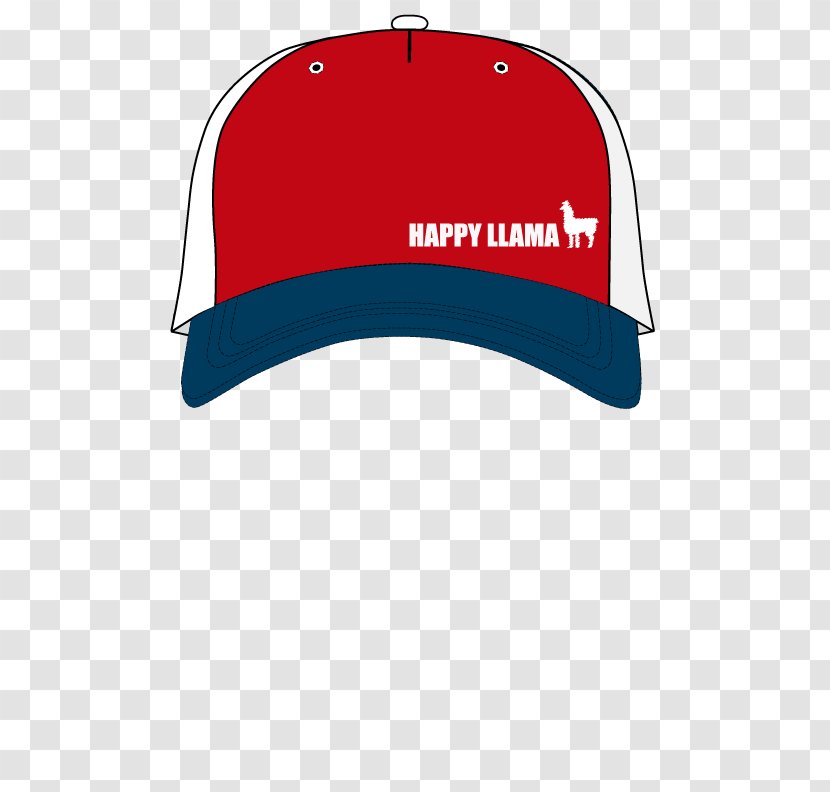 Baseball Cap Happy Llama T-shirt Trucker Hat - Top Transparent PNG