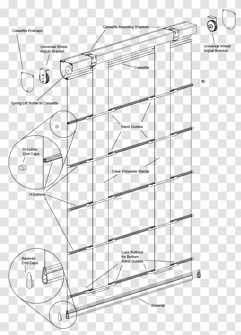 Technical Drawing Furniture Diagram - Structure - Design Transparent PNG