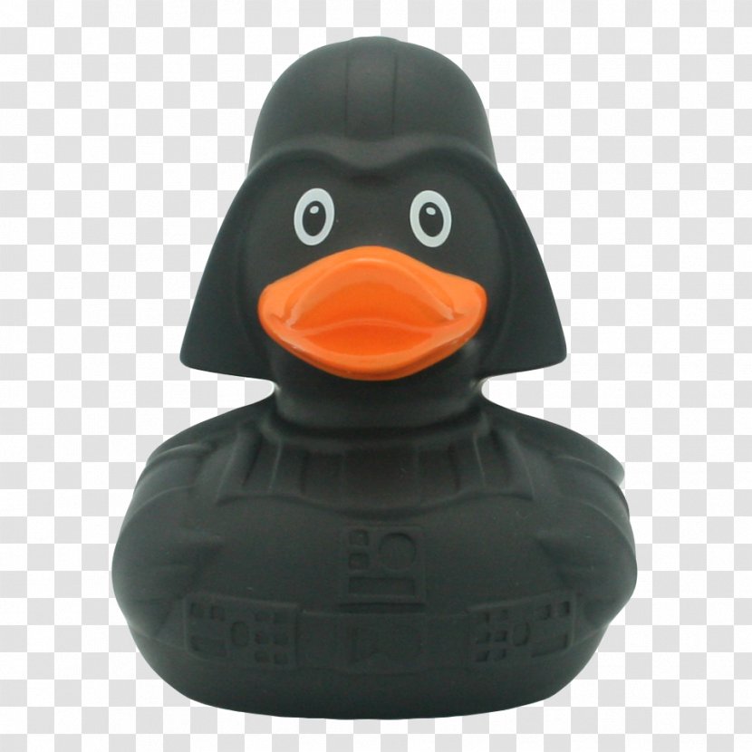 Rubber Duck Anakin Skywalker Bathing Toy - Quacker Transparent PNG