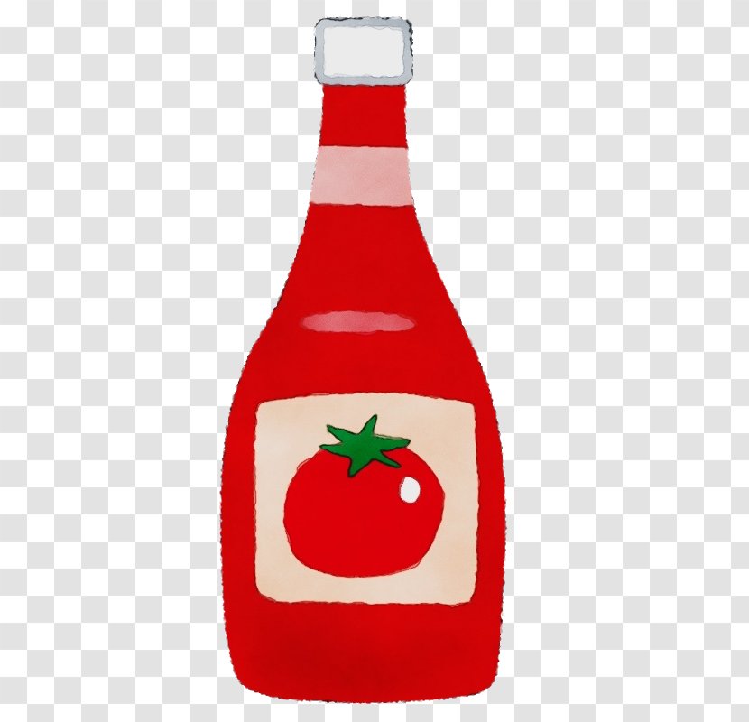 Strawberry - Bottle - Juice Transparent PNG