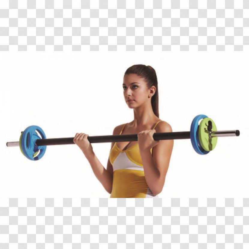 Barbell Weight Training Dumbbell Olympic Weightlifting BodyPump - Cartoon Transparent PNG