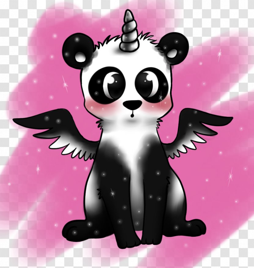 Giant Panda Drawing YouTube Unicorn - Youtube - Unicorns Transparent PNG