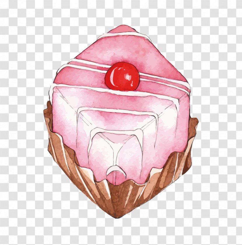 Strawberry Cream Cake Aedmaasikas - Mouth - Vector Transparent PNG
