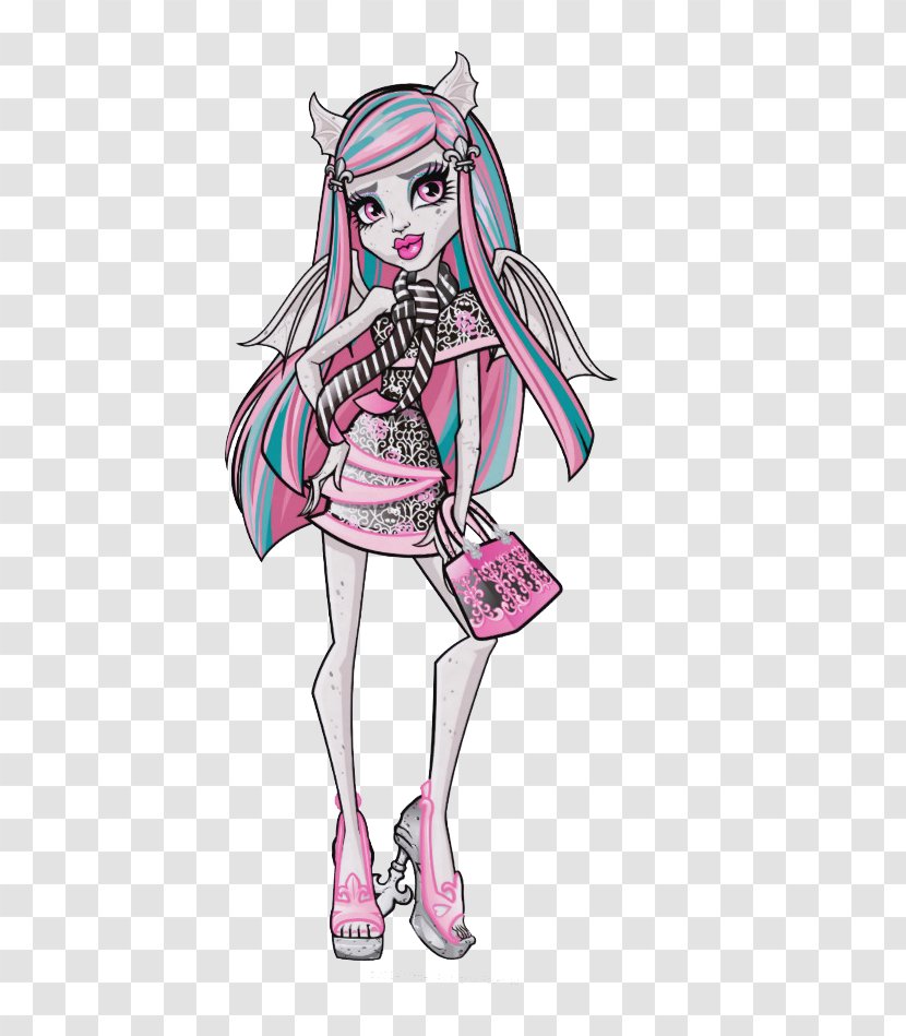 Monster High Clawdeen Wolf Lagoona Blue Ghoul - Silhouette Transparent PNG