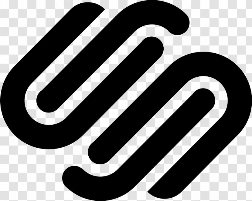 Squarespace Blog Logo - Brand - Black And White Transparent PNG