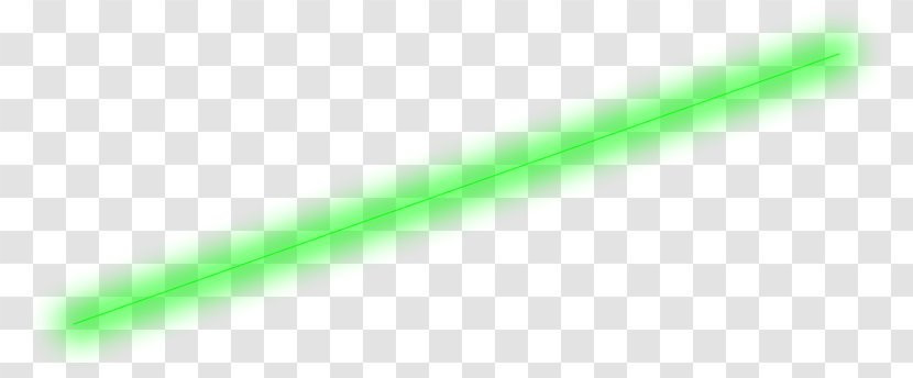 Green Line Angle - Closeup Transparent PNG