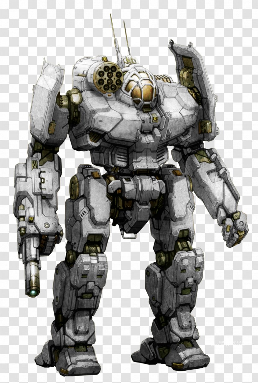 MechWarrior Online BattleTech Mecha BattleMech War Robots - Griffin - Rhino Transparent PNG