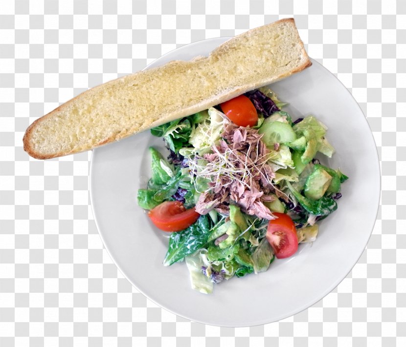 Caesar Salad Fattoush Vegetarian Cuisine Greek Leaf Vegetable - Food - Essen Transparent PNG