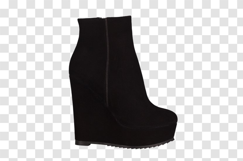 Boot Suede Shoe Black M - Footwear Transparent PNG