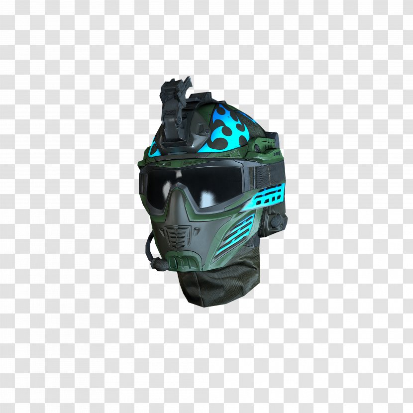 Combat Helmet Warface Protective Gear In Sports - Green - Soldier Transparent PNG