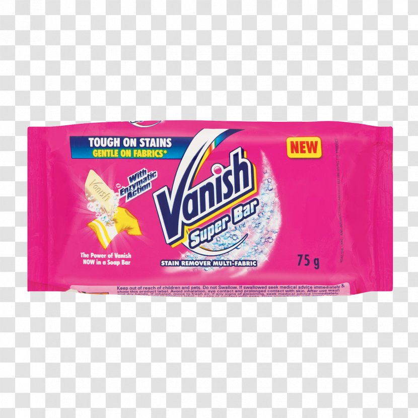 Vanish Stain Soap Laundry Detergent - Powder Transparent PNG