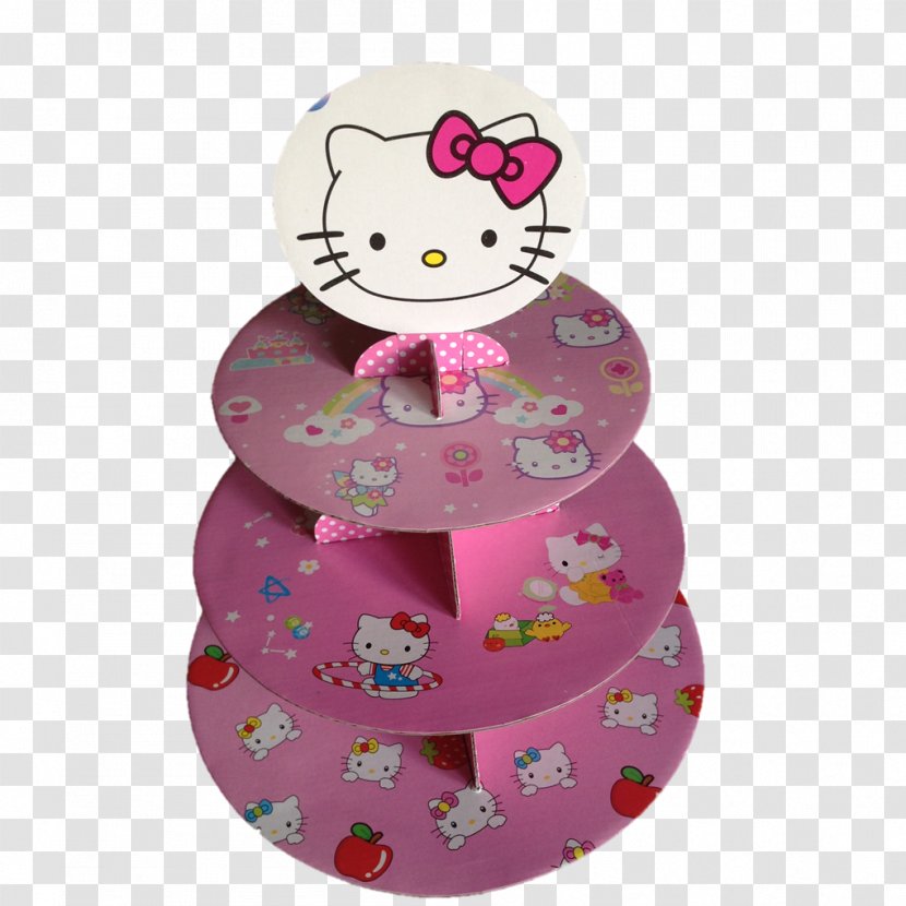 Pink M CakeM - Cake - Hello Kitty Birthday Transparent PNG