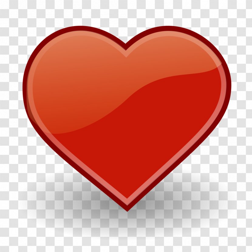 Heart Symbol Love - Watercolor - Red Transparent PNG