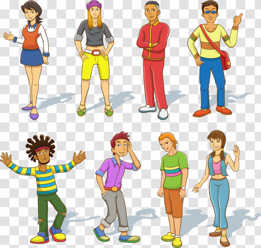Cartoon Drawing Royalty-free - Communication - People Transparent PNG