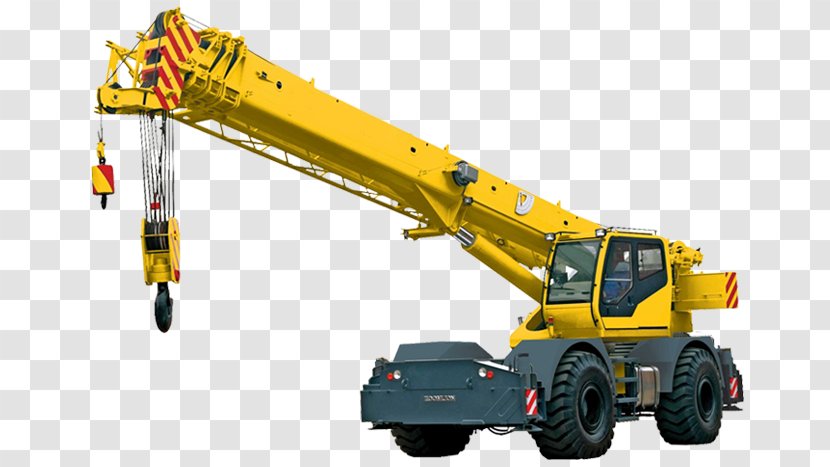 Mobile Crane Architectural Engineering Heavy Machinery Service - Transport - The Pearl-Qatar Transparent PNG
