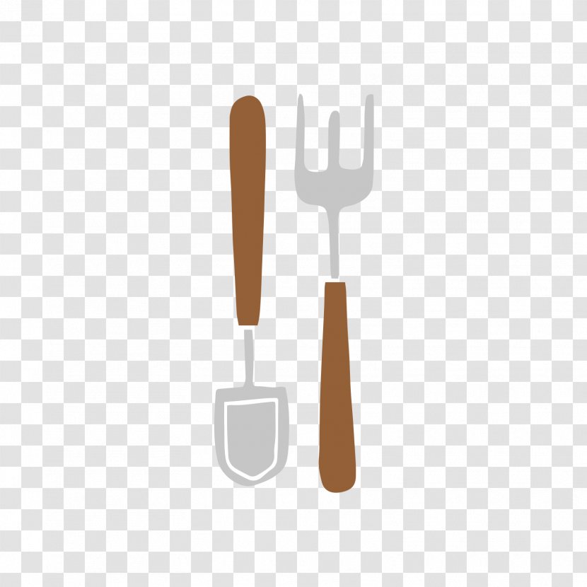 Spoon Fork Grey - Shovel - Gray And Transparent PNG