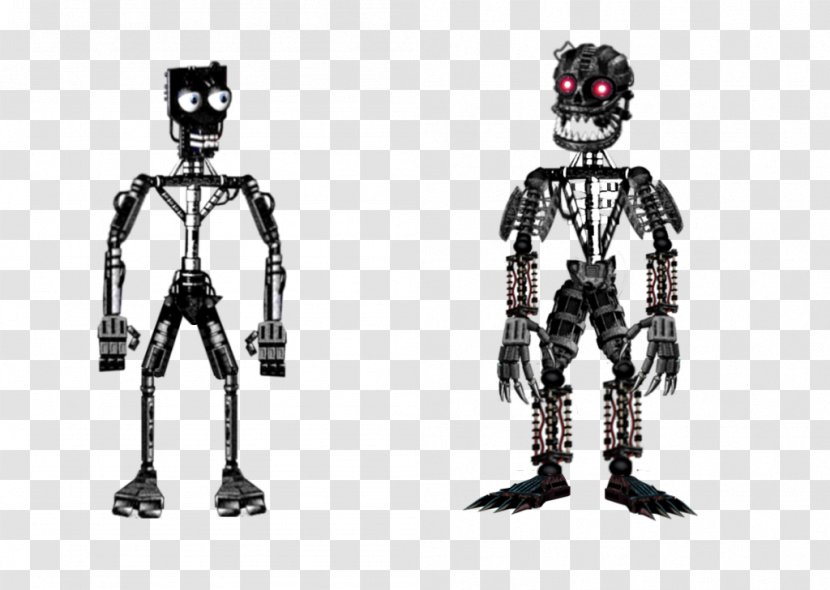 Five Nights At Freddy's 4 Endoskeleton 2 Exoskeleton - Machine - Skeleton Transparent PNG