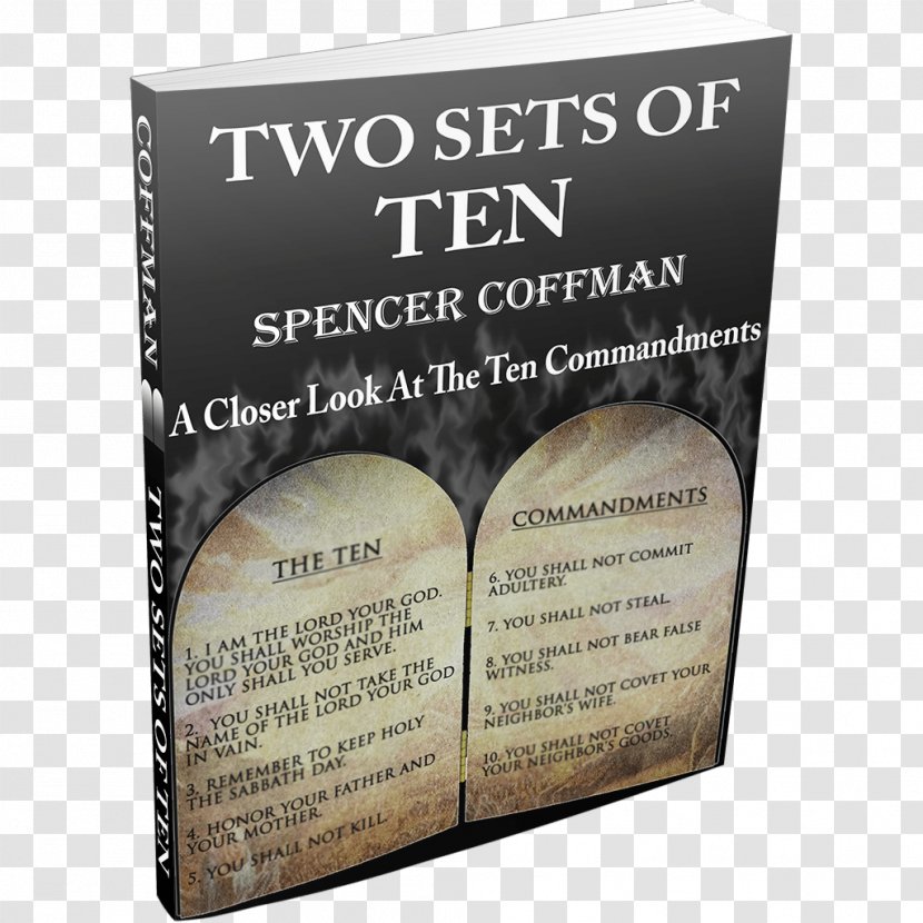 Ten Commandments Author End Time Prophecy Font - Com - Monument Transparent PNG