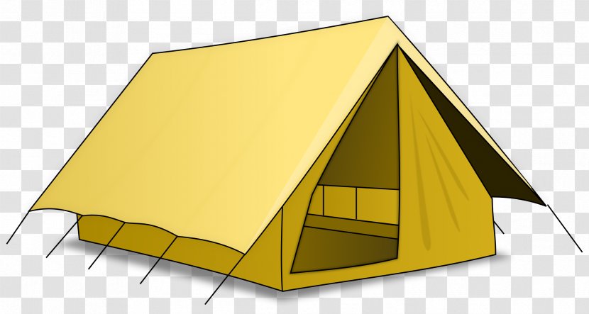 Tent Camping Clip Art - Roof - Campsite Transparent PNG