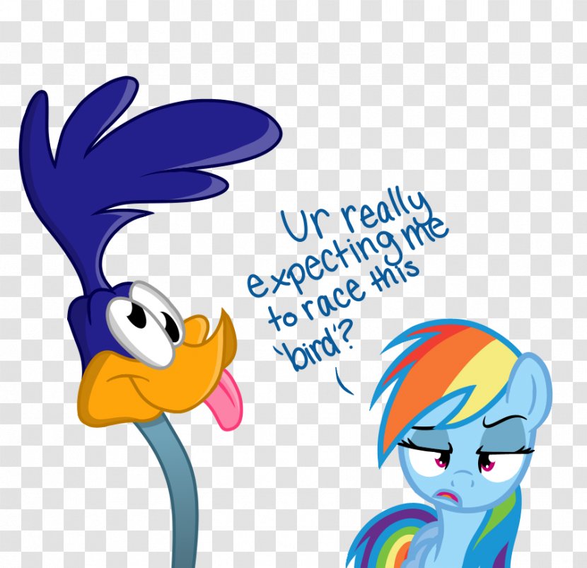 Rainbow Dash Bugs Bunny Speedy Gonzales Wile E. Coyote And The Road Runner - Happiness Transparent PNG