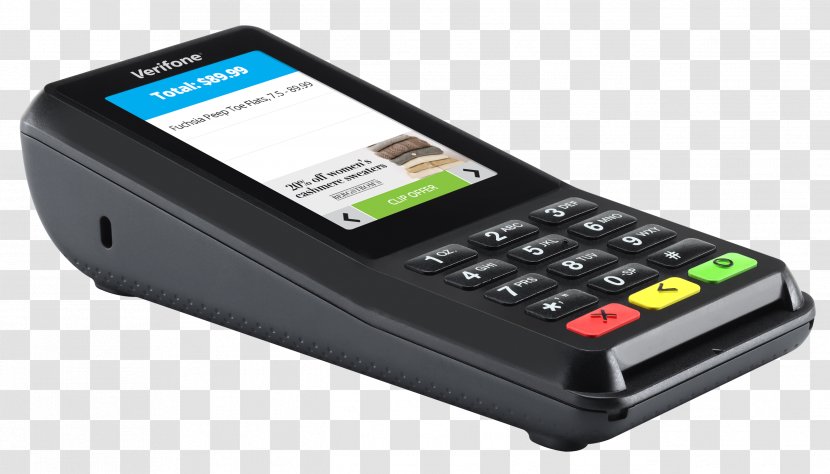 VeriFone Holdings, Inc. PIN Pad Feature Phone Payment Terminal Handheld Devices - Verifone Transparent PNG